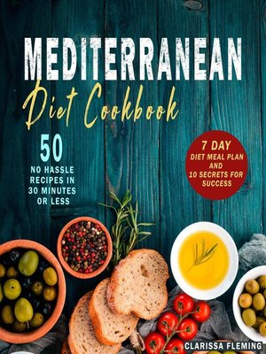 cover image of Mediterranean Diet Cookbook